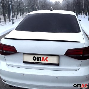 Volkswagen Jetta Trunk Spoiler - Rear - Omac - Plastic - Piano Black - '11-'18